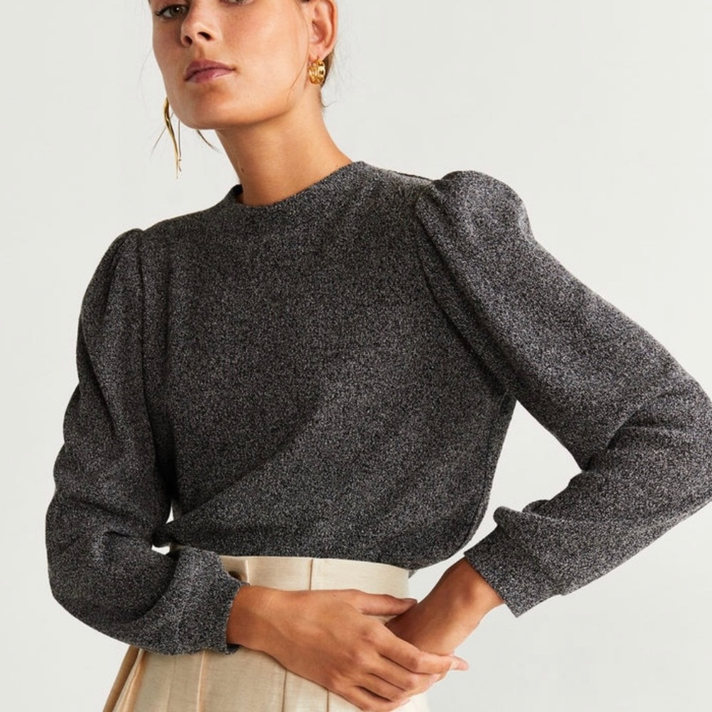 Mango Puffed Sleeves Sweater Carla